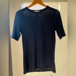Rag & Bone Black Short Sleeve Tee Casual Classic